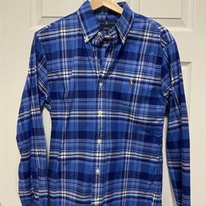 Ralph Lauren Plaid Oxford Shirt